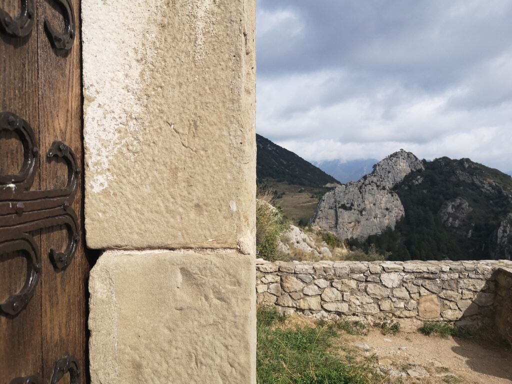 A romanesque chapel at Queralt mountain