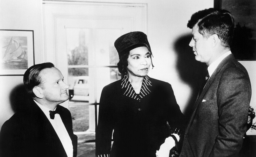 Franz Rupp, Marian Anderson, JF Kennedy